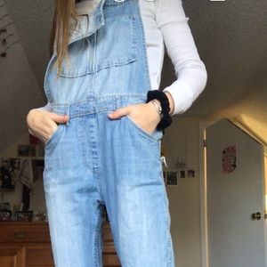 Gap Light-wash Overalls